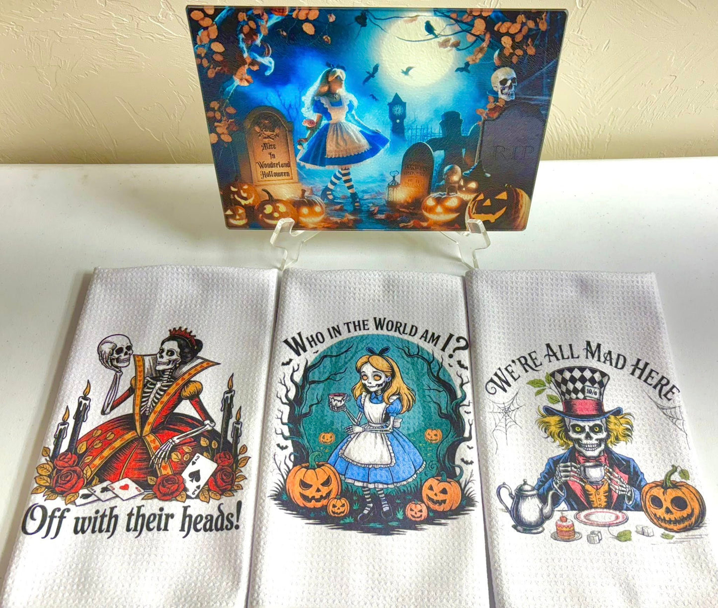 KITCHEN SET - HALLOWEEN DEATHLAND (4 PIECE)