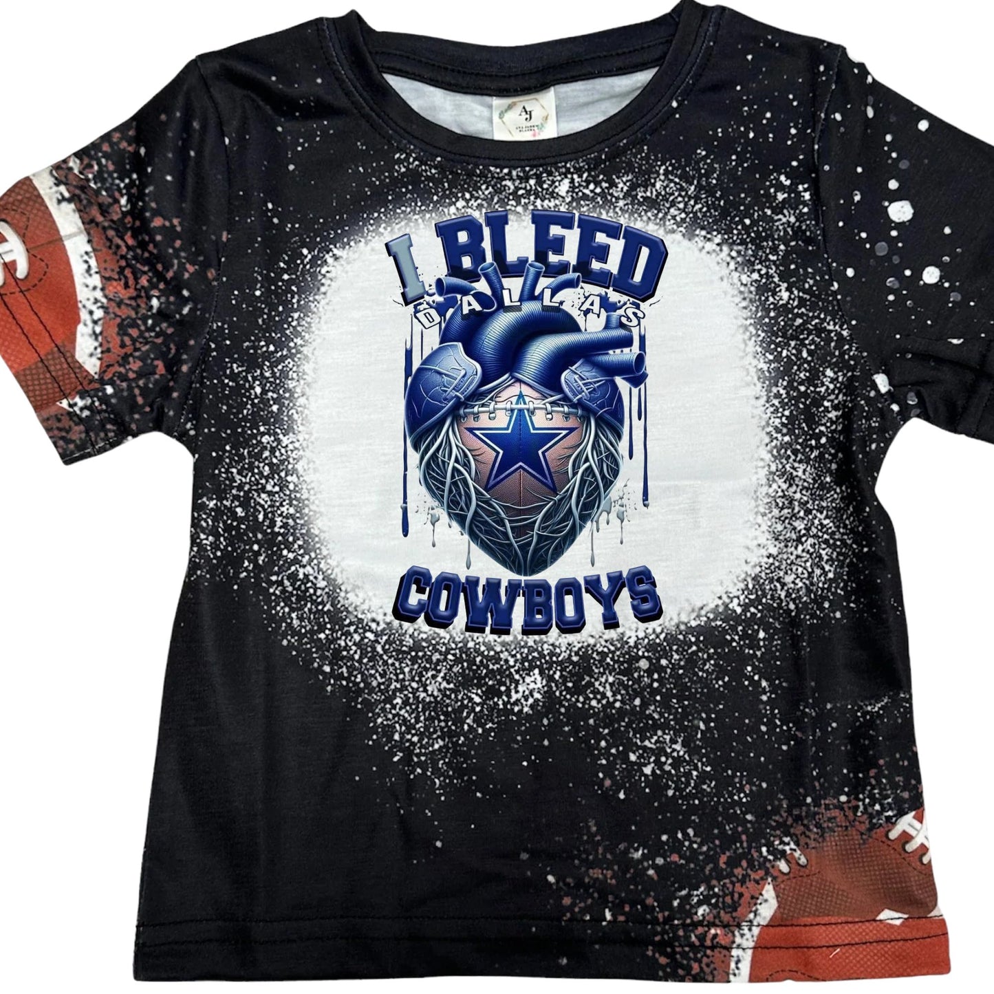 T-SHIRTS SPORTS FAUX COWBOYS I BLEED