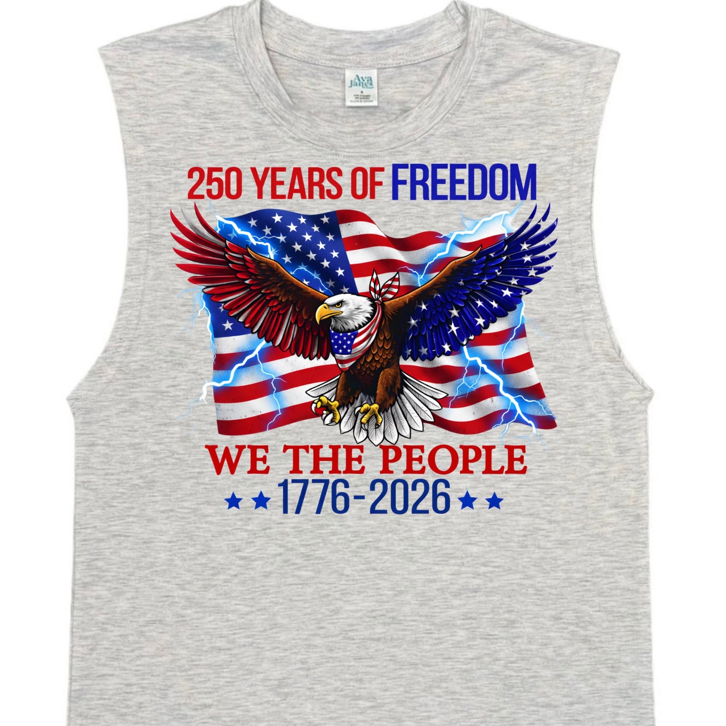 TANK TOP: MEN'S MUSCLE - FREEDOM WE THE PEOPLE