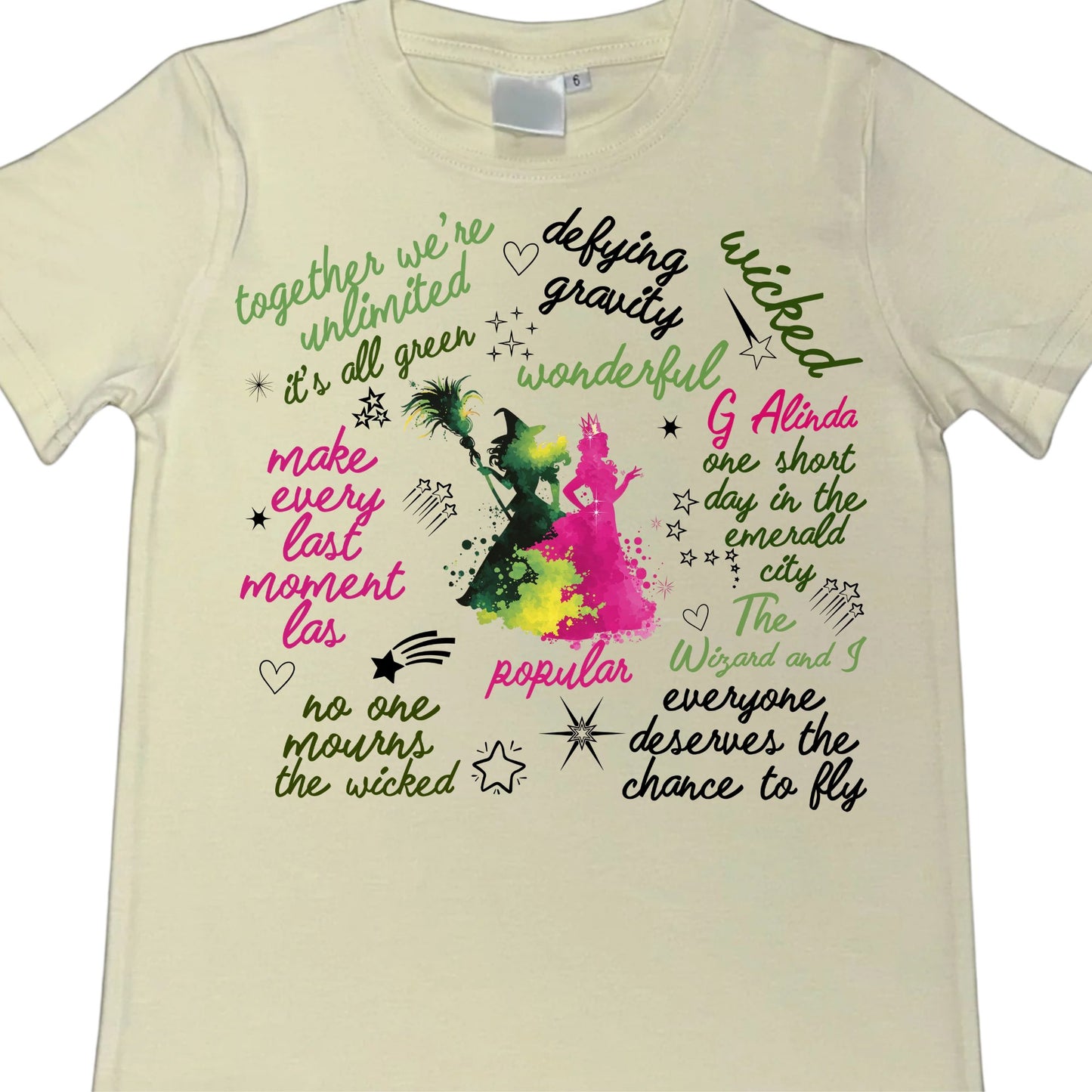 T-SHIRTS - WICKED WORD COLLAGE