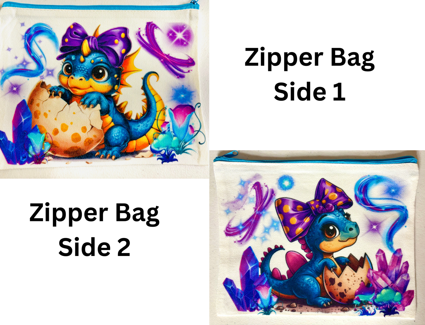ZIPPER BAGS - DINOSUARS