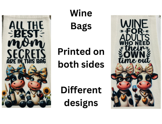 Wine Bags  - Cow