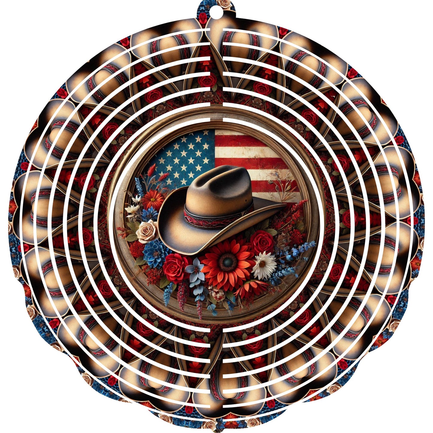 WIND SPINNER - WESTERN COWBOY HAT AMERICAN