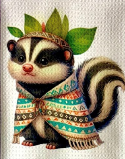 TOWELS - BOHO SKUNK