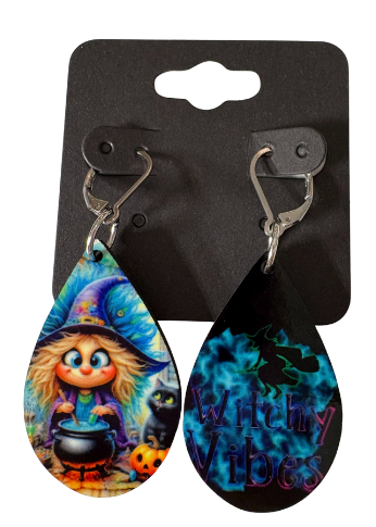 EARRINGS - HALLOWEEN WITCH VIBES