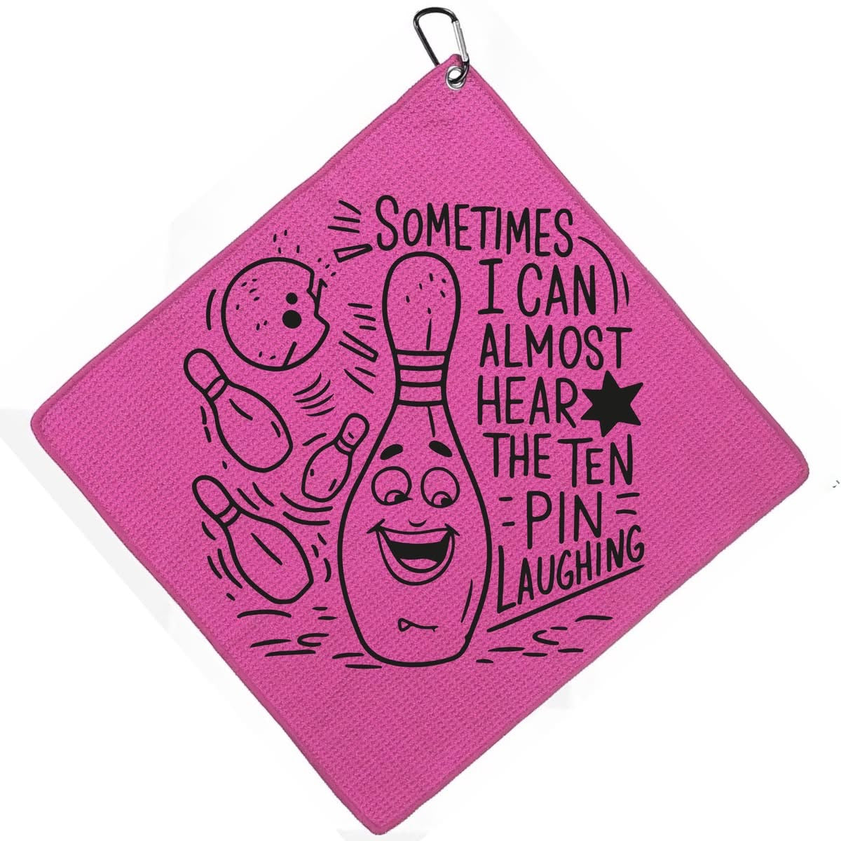 SPORTS TOWEL - BOWLING TEN PIN