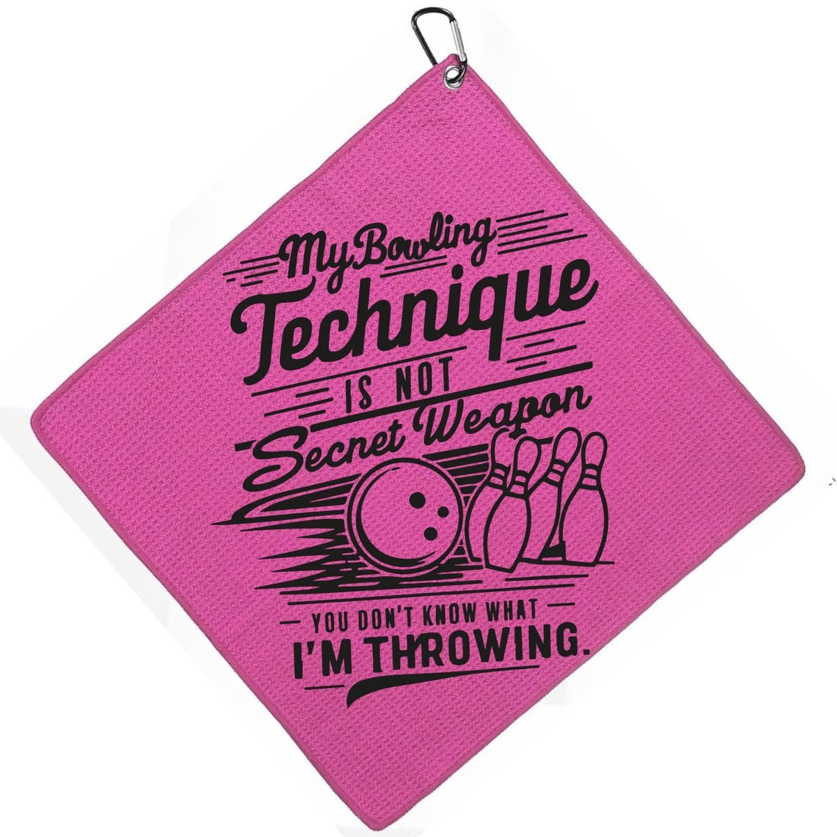 SPORTS TOWEL - BOWLING TECHNIQUE