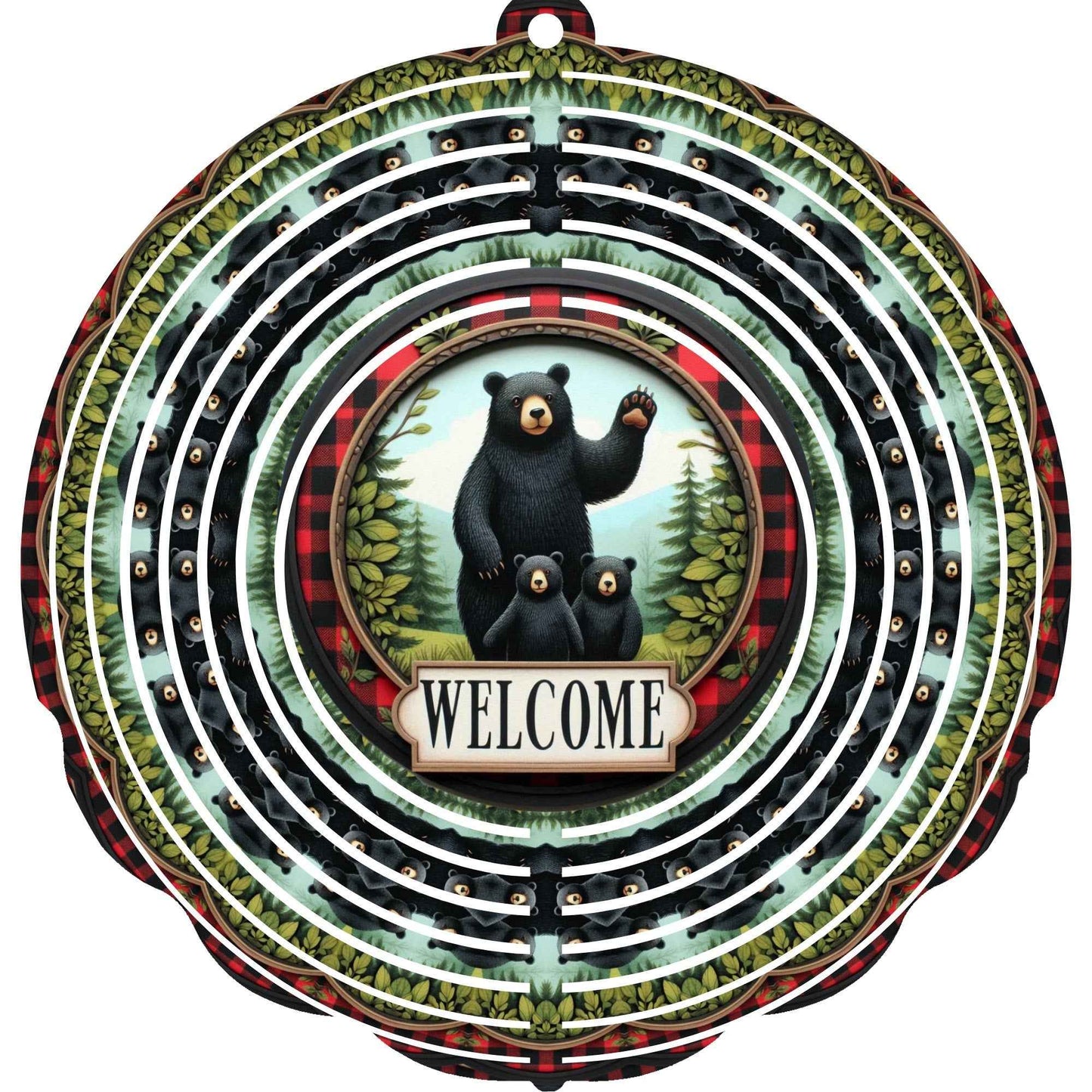 WIND SPINNER - BEAR WELCOME