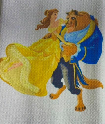 TOWELS - CARTOON CHARACTER BEAUTY TWIRL