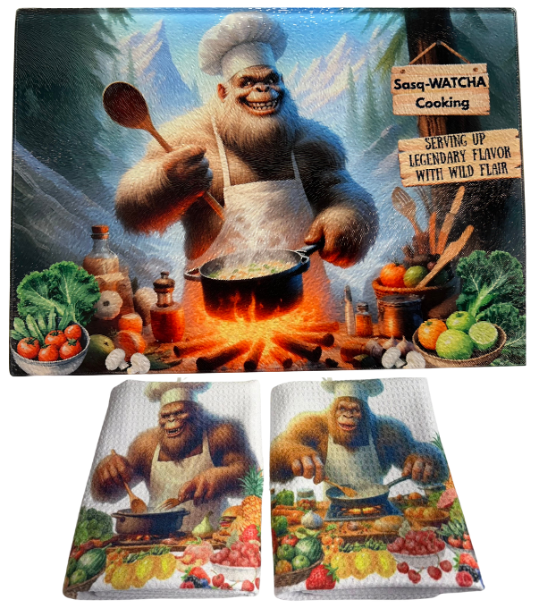 KITCHEN SET - BIGFOOT CHEF (3 PIECE)