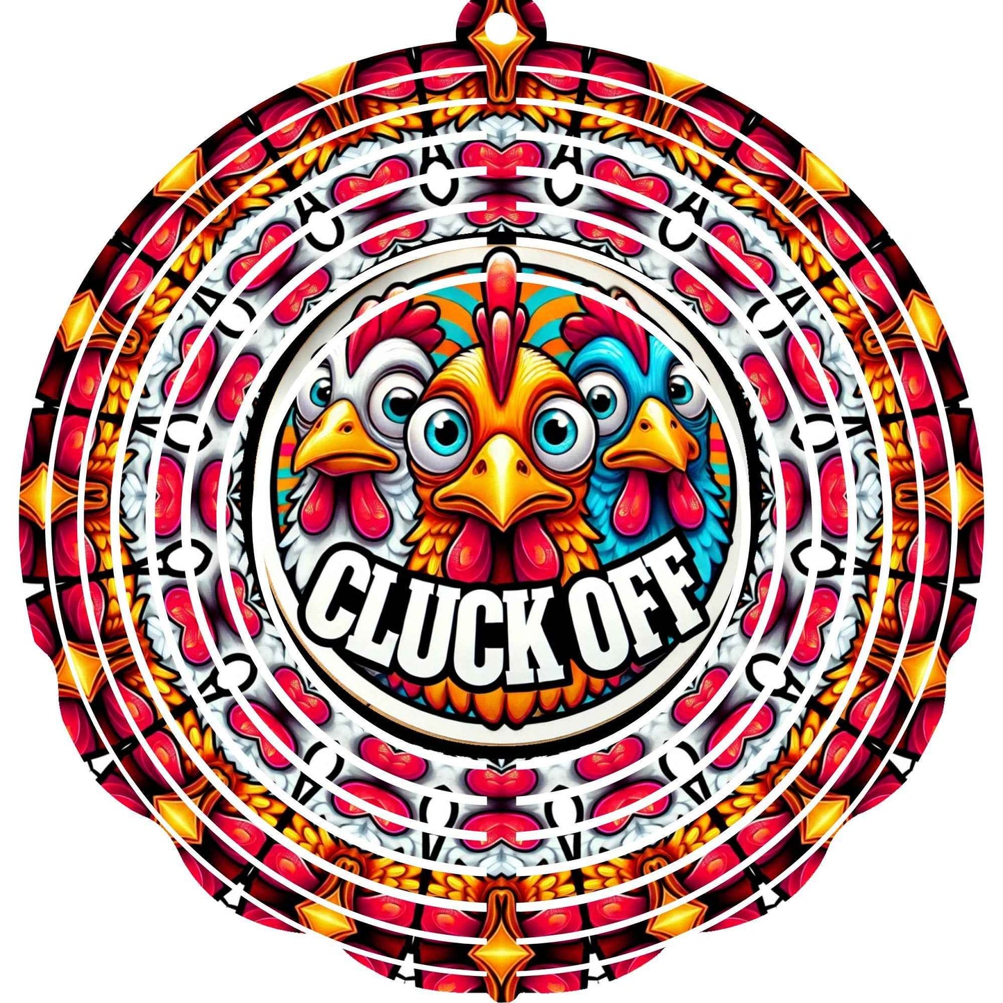 WIND SPINNER - CHICKEN/ROOSTER RISE AND SHINE