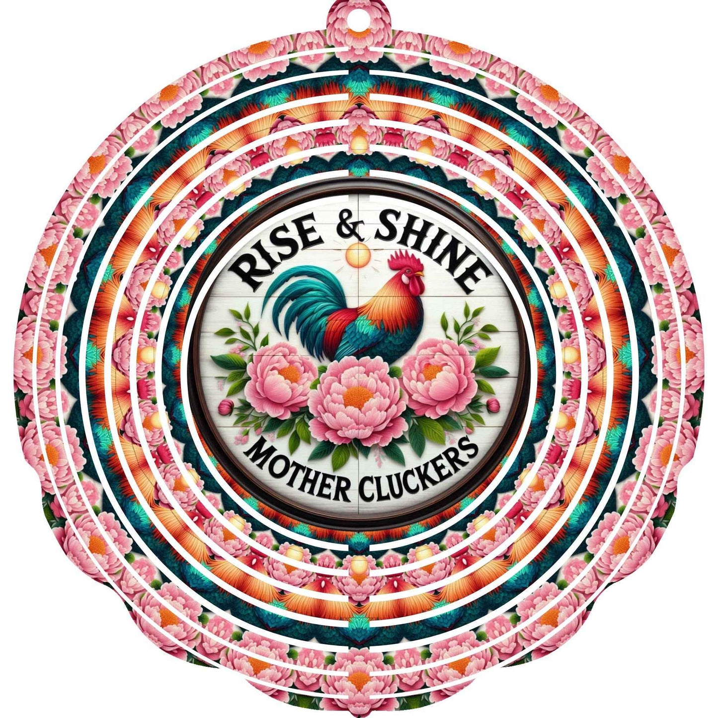 WIND SPINNER - CHICKEN/ROOSTER RISE AND SHINE