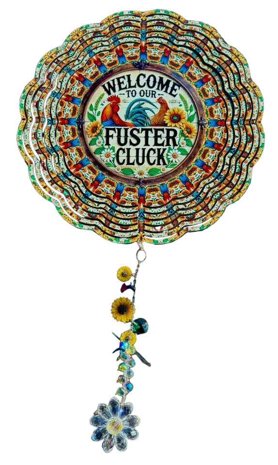 WIND SPINNER - CHICKEN/ROOSTER RISE AND SHINE