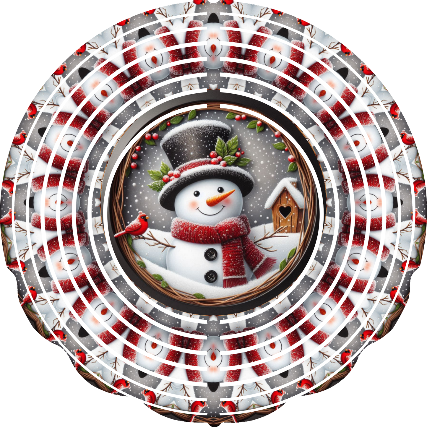 Wind Spinners - Christmas Snowman