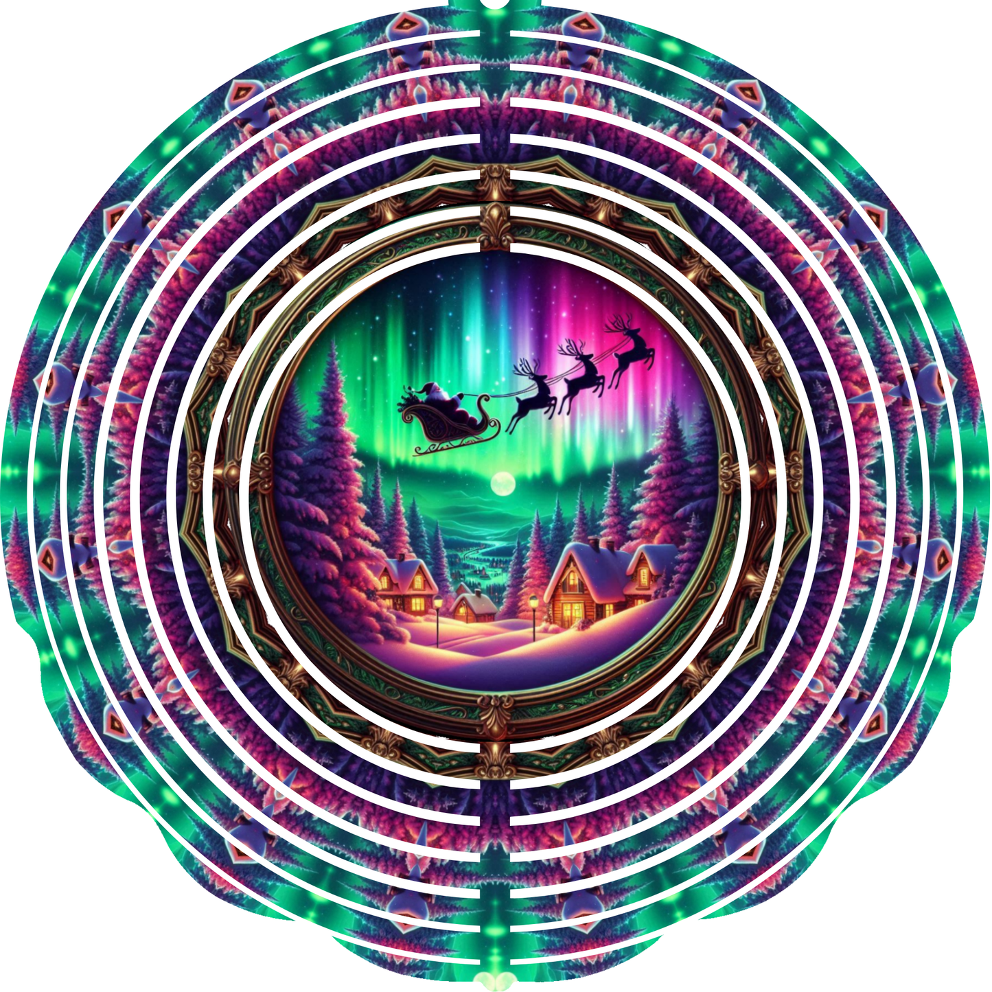 Wind Spinners - Christmas Santa