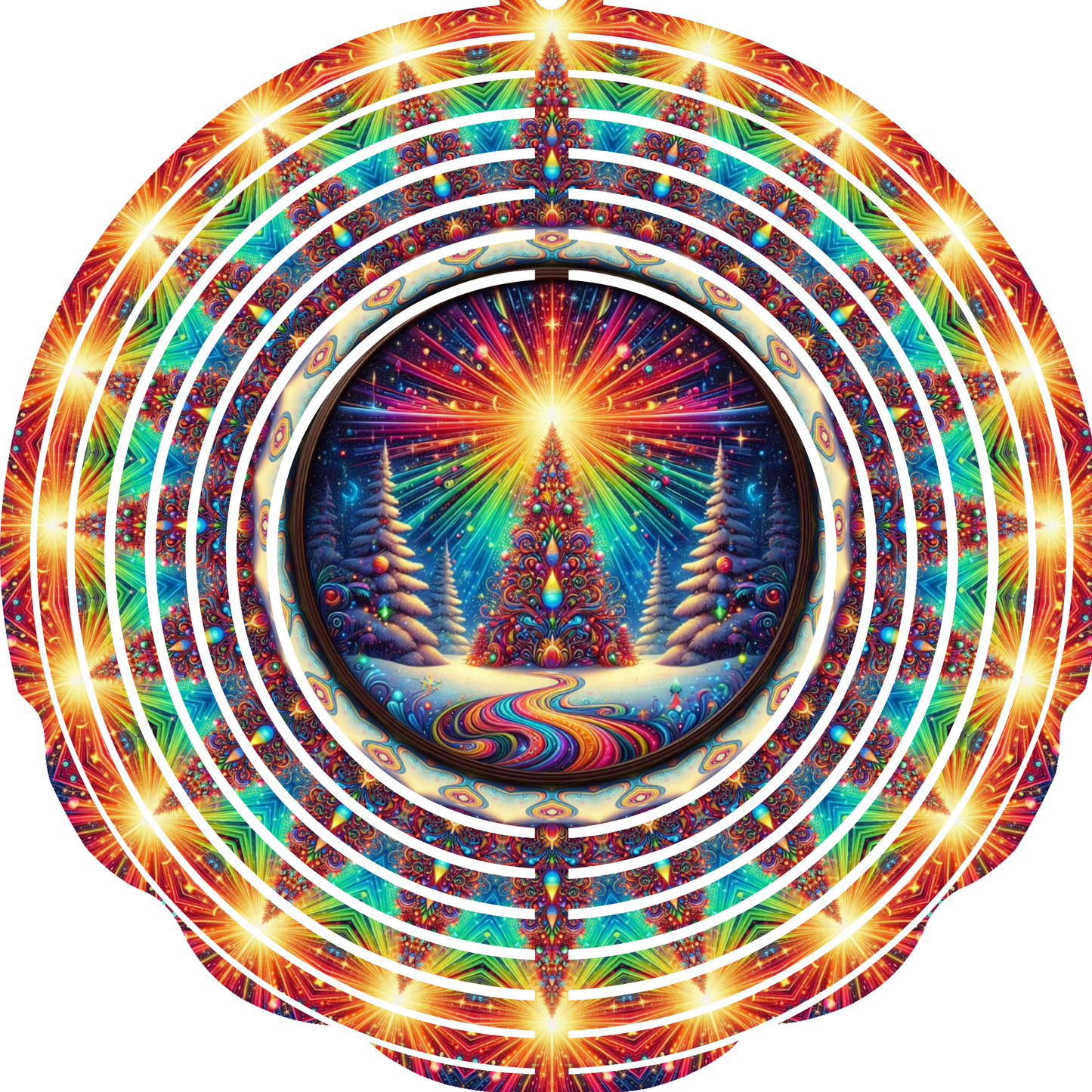 WIND SPINNERS - CHRISTMAS TREE