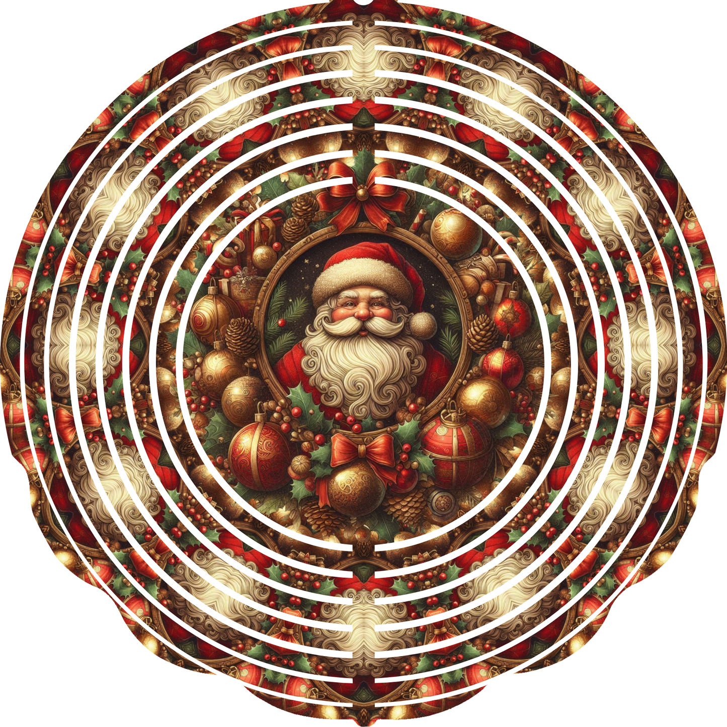 WIND SPINNER - CHRISTMAS SANTA