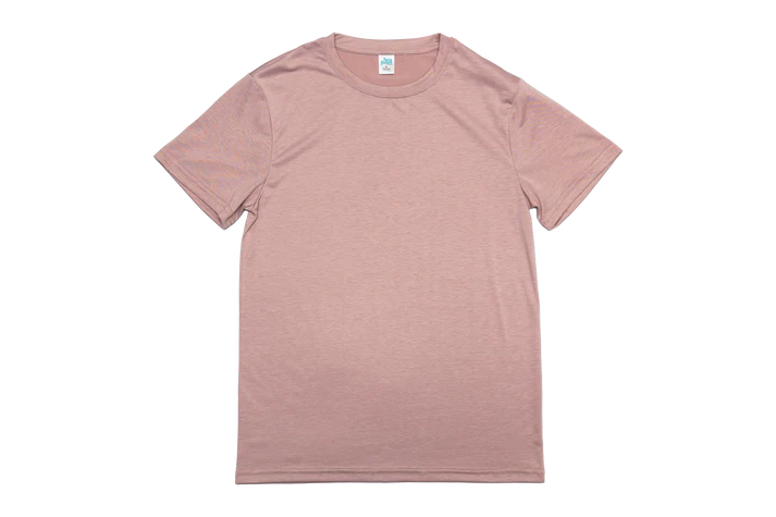 Z. T-SHIRTS BLANK CUSTOM DUSTY ROSE