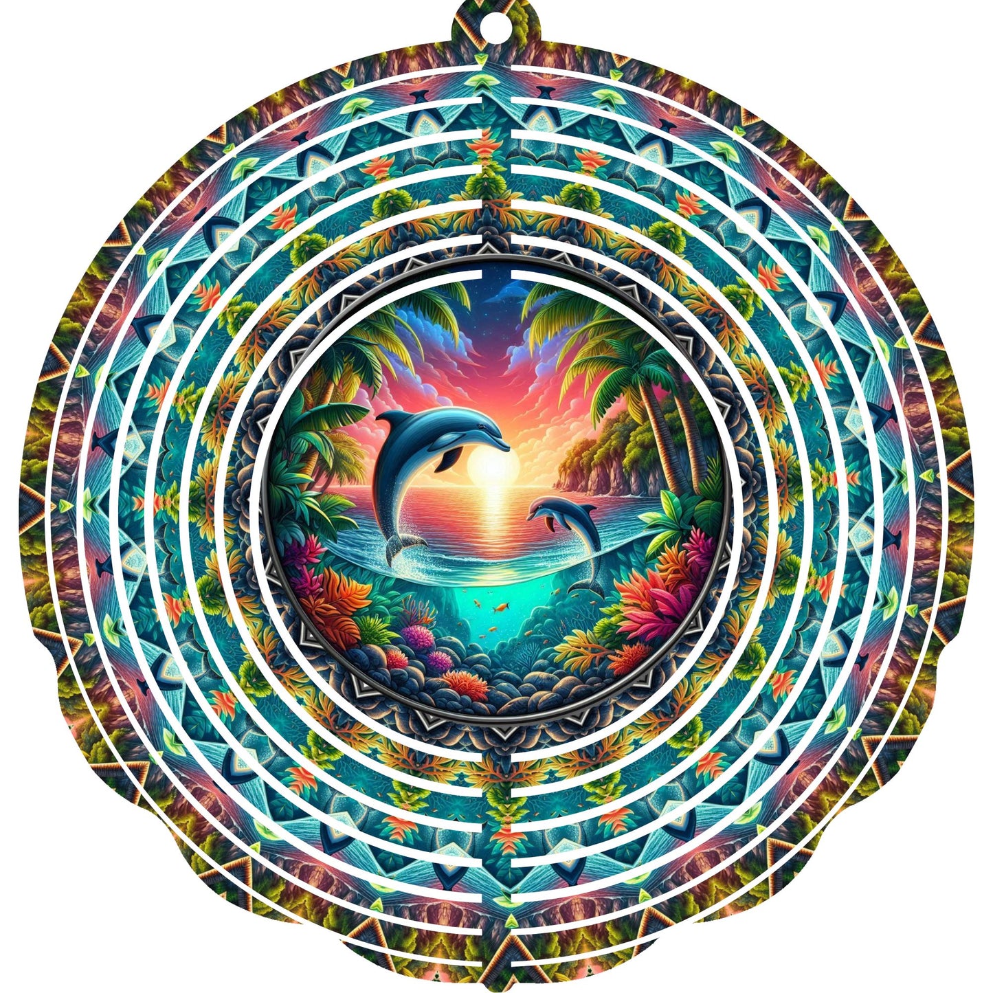 Wind Spinners - Dolphin, Frog & Turtles