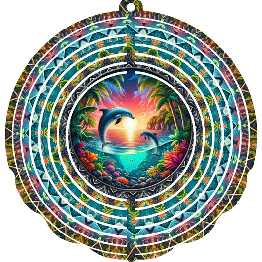 Wind Spinners - Dolphin, Frog & Turtles