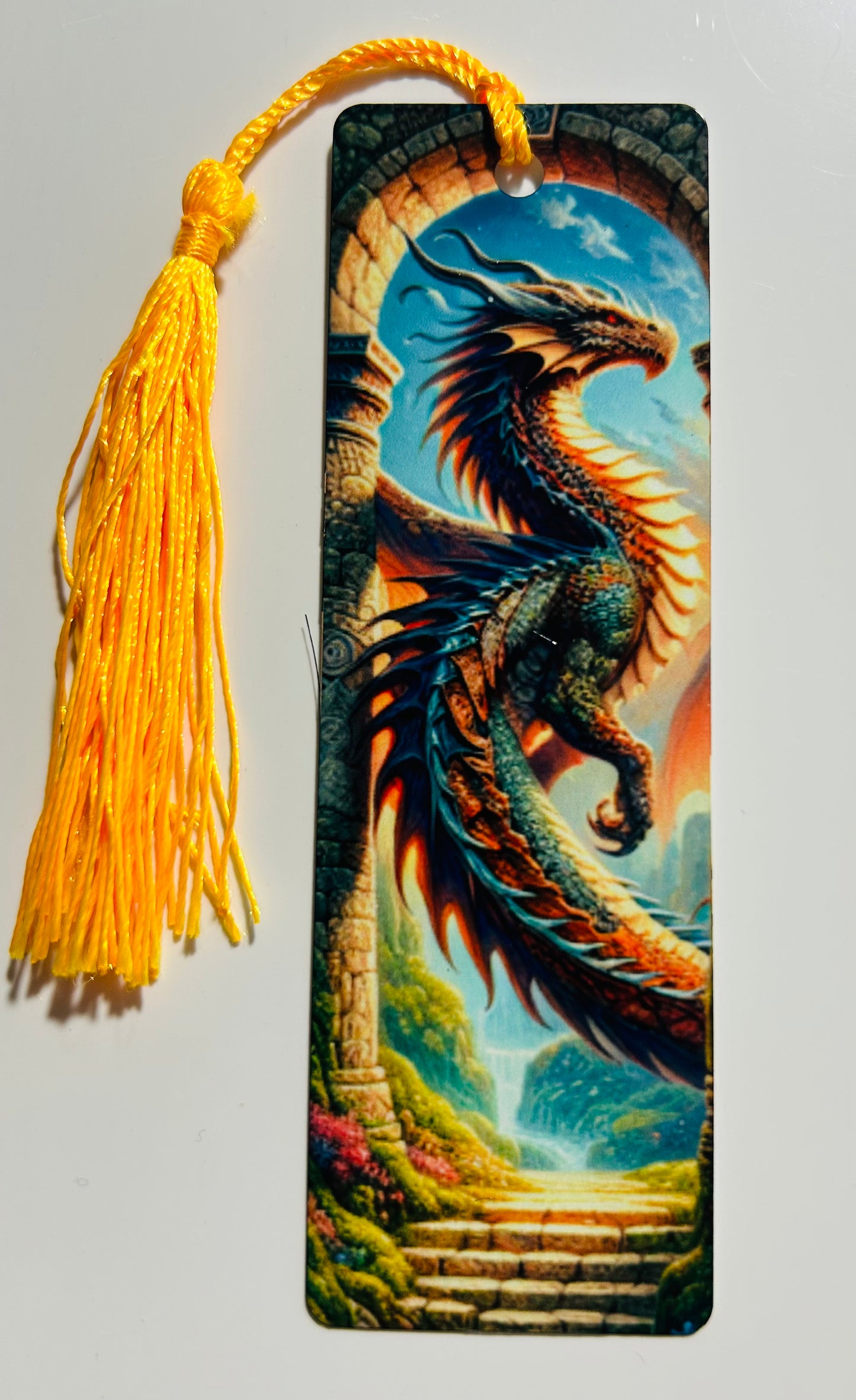 Metal Bookmark - Dragon
