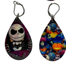 EARRINGS - HALLOWEEN JACK SKELLINGTON