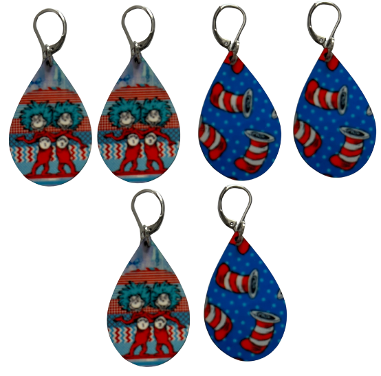 EARRINGS - DR. SUESS