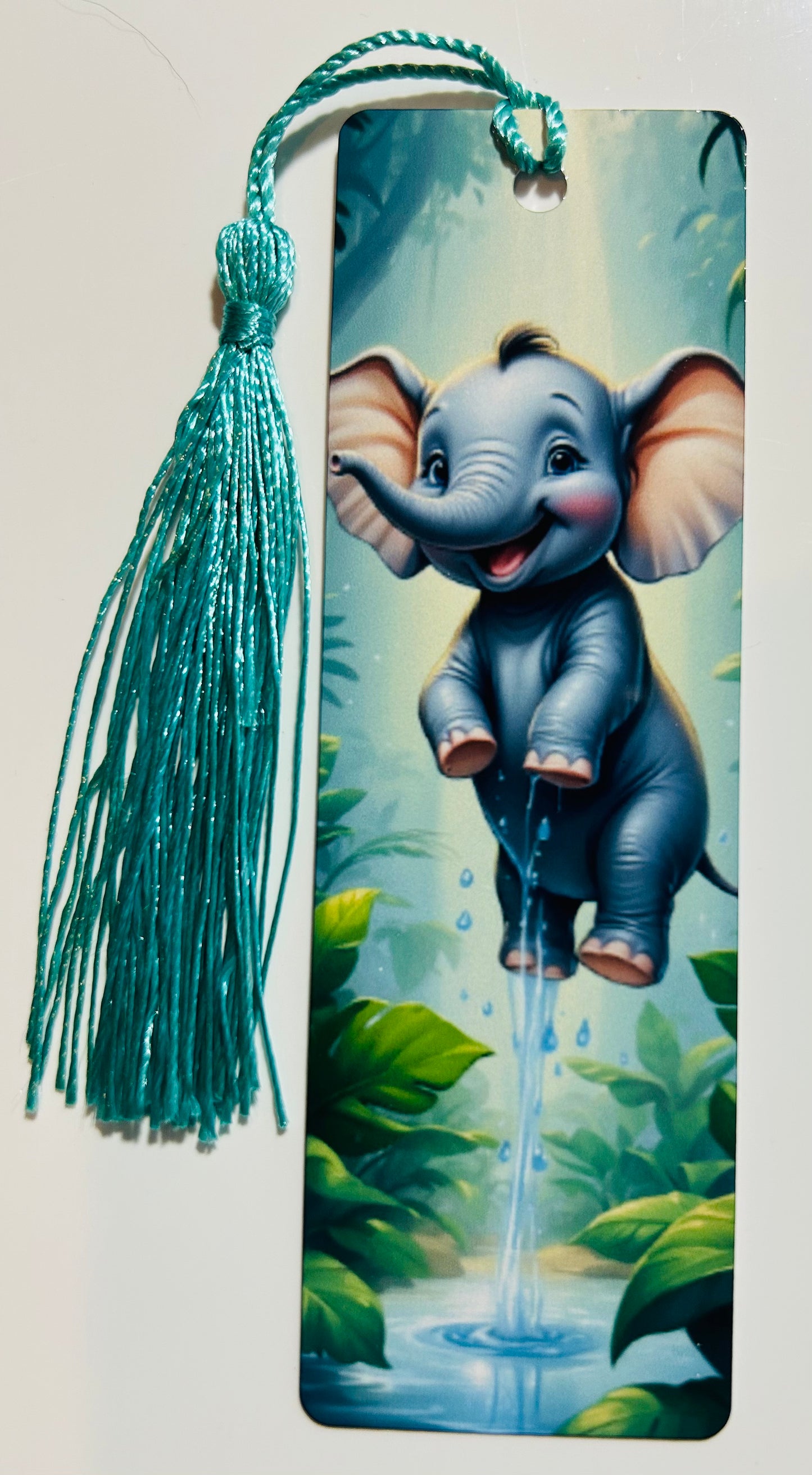 Metal Bookmark - Elephant/Hippo