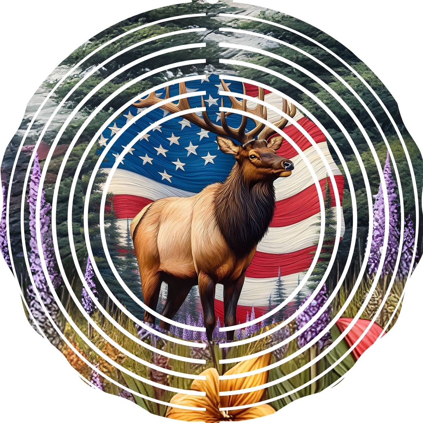 WIND SPINNER - ELK AMERICAN