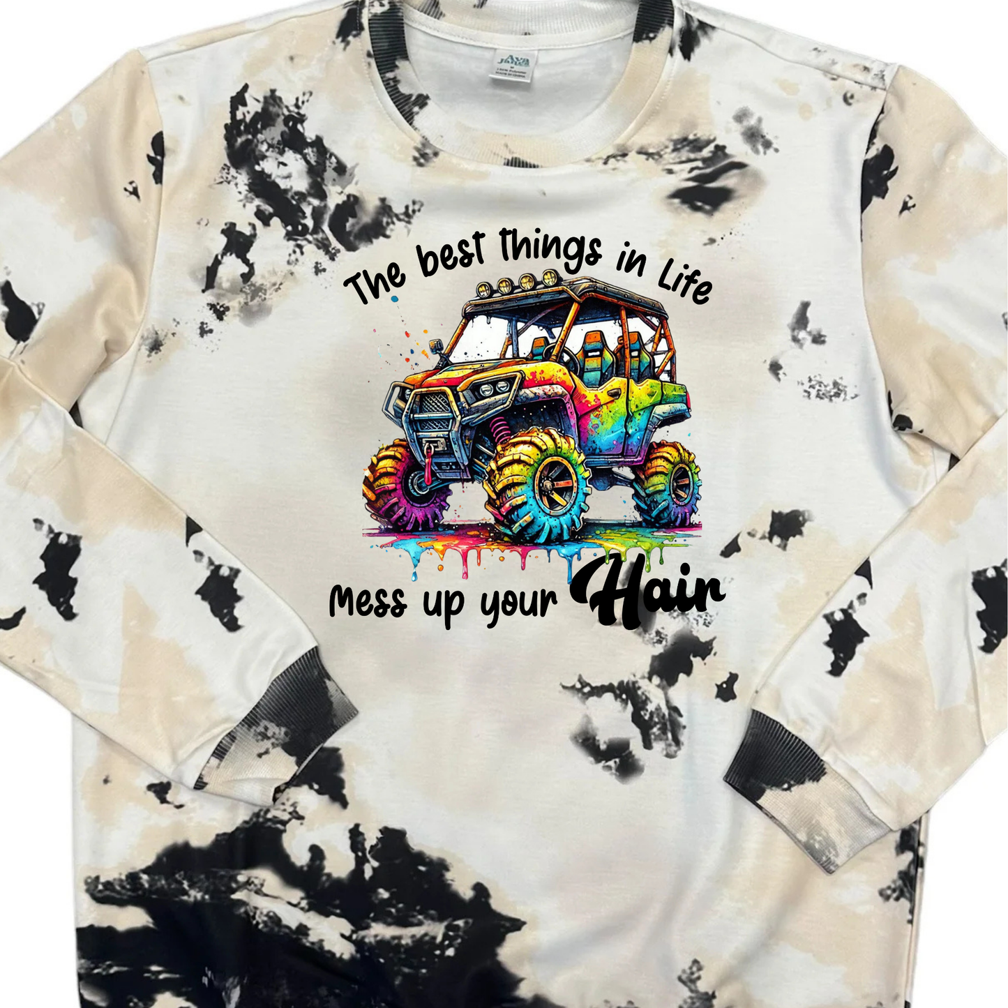 CREW NECK - UTV MESS UP HAIR