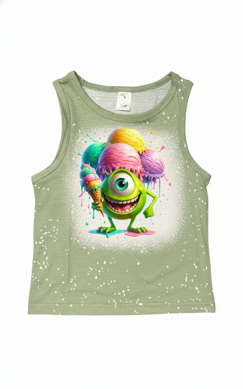 KIDS FAUX BLEACHED- MONSTERS INC.