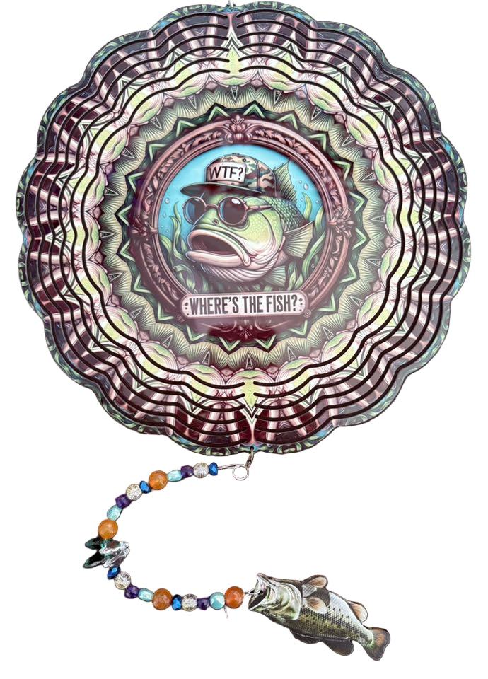 Wind Spinners - Fish/Fishing