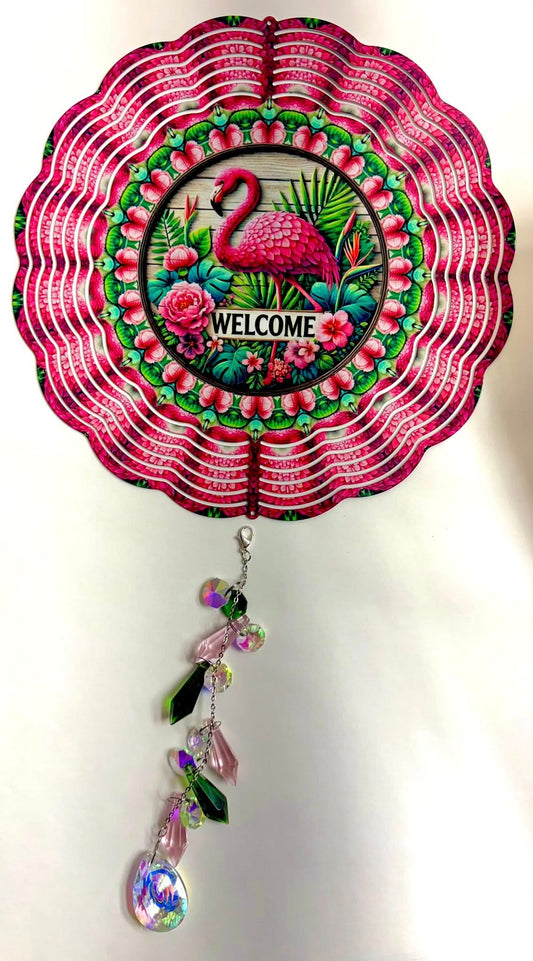 Wind Spinners - Flamingo's