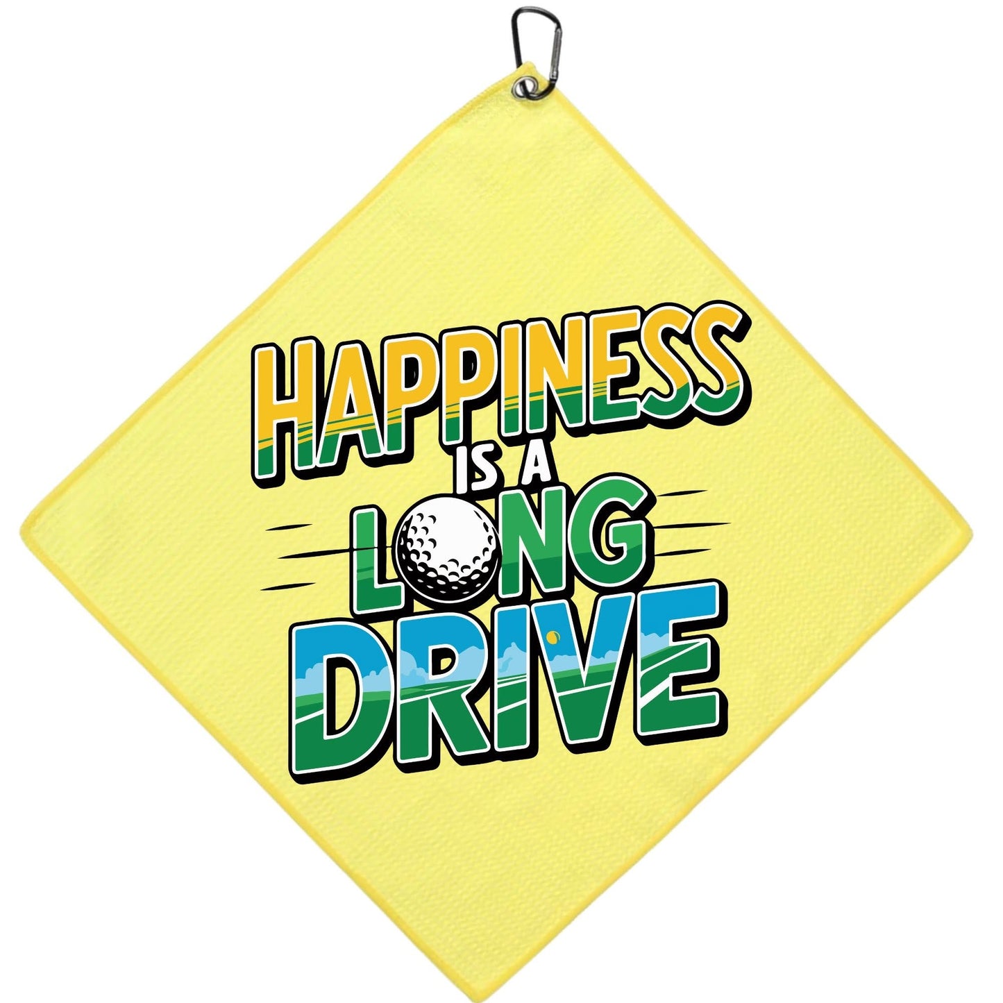 SPORTS TOWEL - GOLF LONG DRIVE