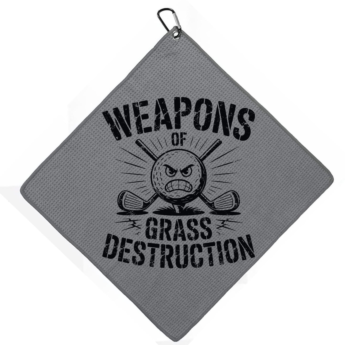 SPORTS TOWEL - GOLF GRASS DESTRUCTION