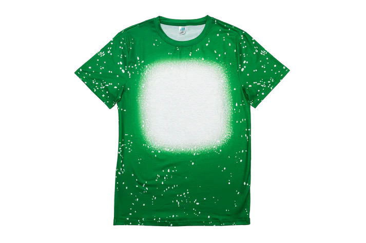 Z. T-Shirts Faux Bleached - BLANK CUSTOM GREEN