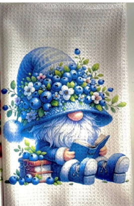 Towels -  Gnome Fruits (Blueberry, Grapes, Strawberries)
