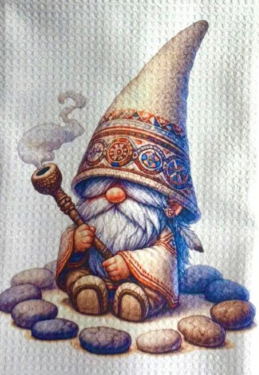 TOWELS - BOHO GNOME PEACE PIPE