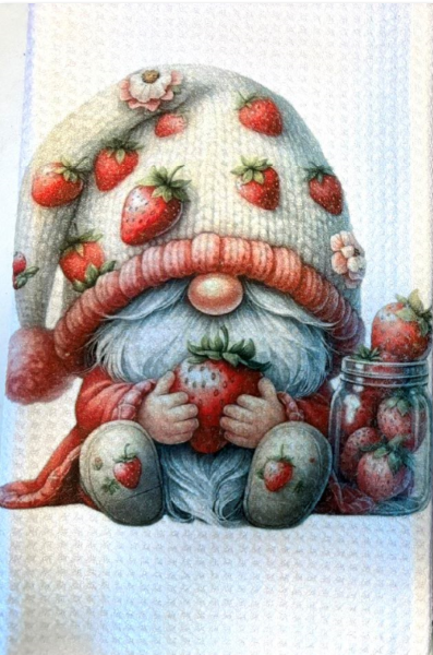 Towels -  Gnome Fruits (Blueberry, Grapes, Strawberries)