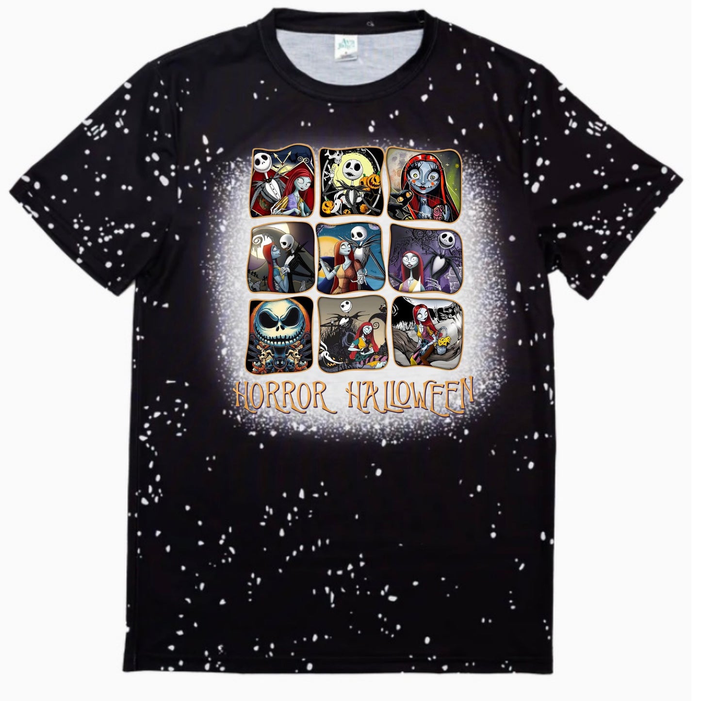 T-Shirts Faux Bleached - Halloween