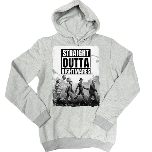 Hoodies Fleeced LIne and Faux Bleached- Halloween