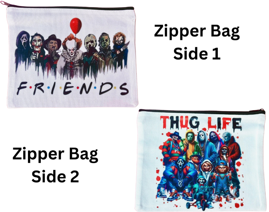 ZIPPER BAG - HALLOWEEN FRIENDS
