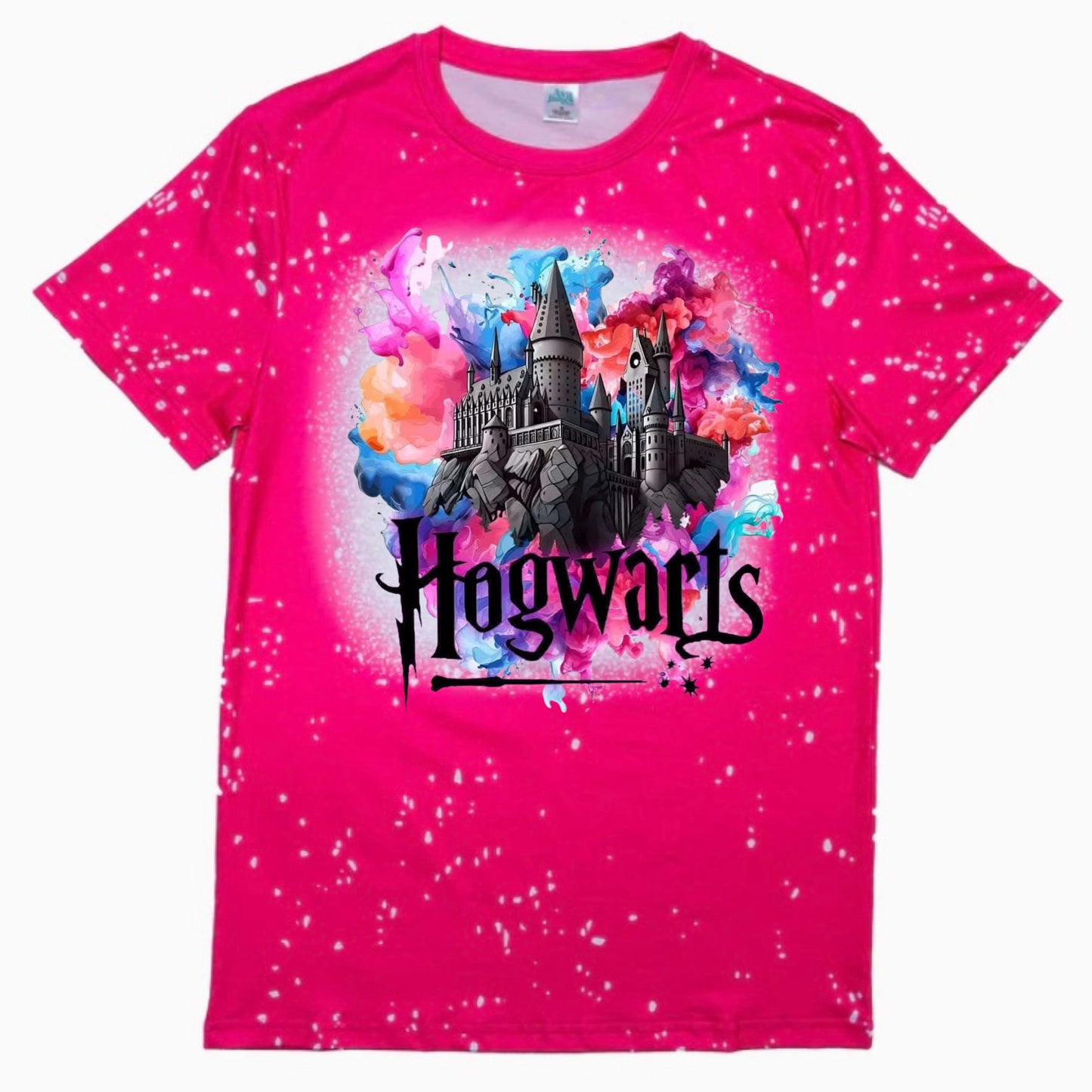 T-Shirts Faux Bleached - HOGWARTS