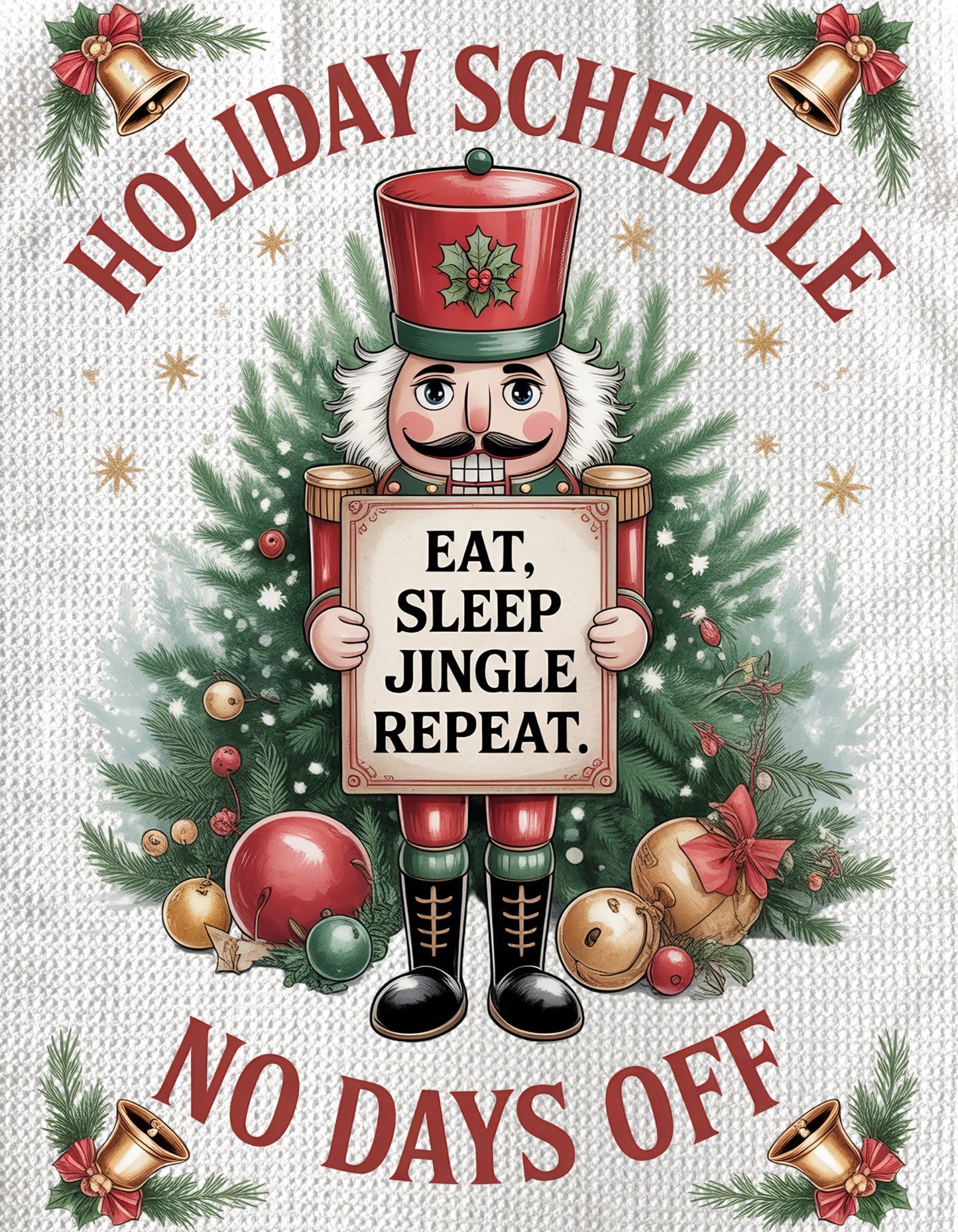 TOWELS - CHRISTMAS NUTCRACKER SCHEDULE