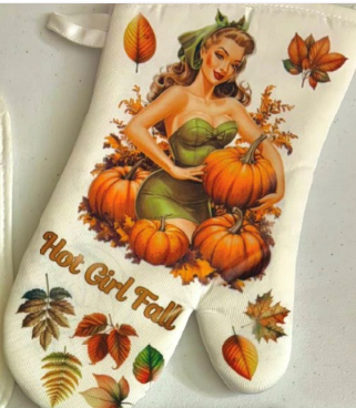 POT HOLDER - LADY VINTAGE HOUSEWIVES FALL