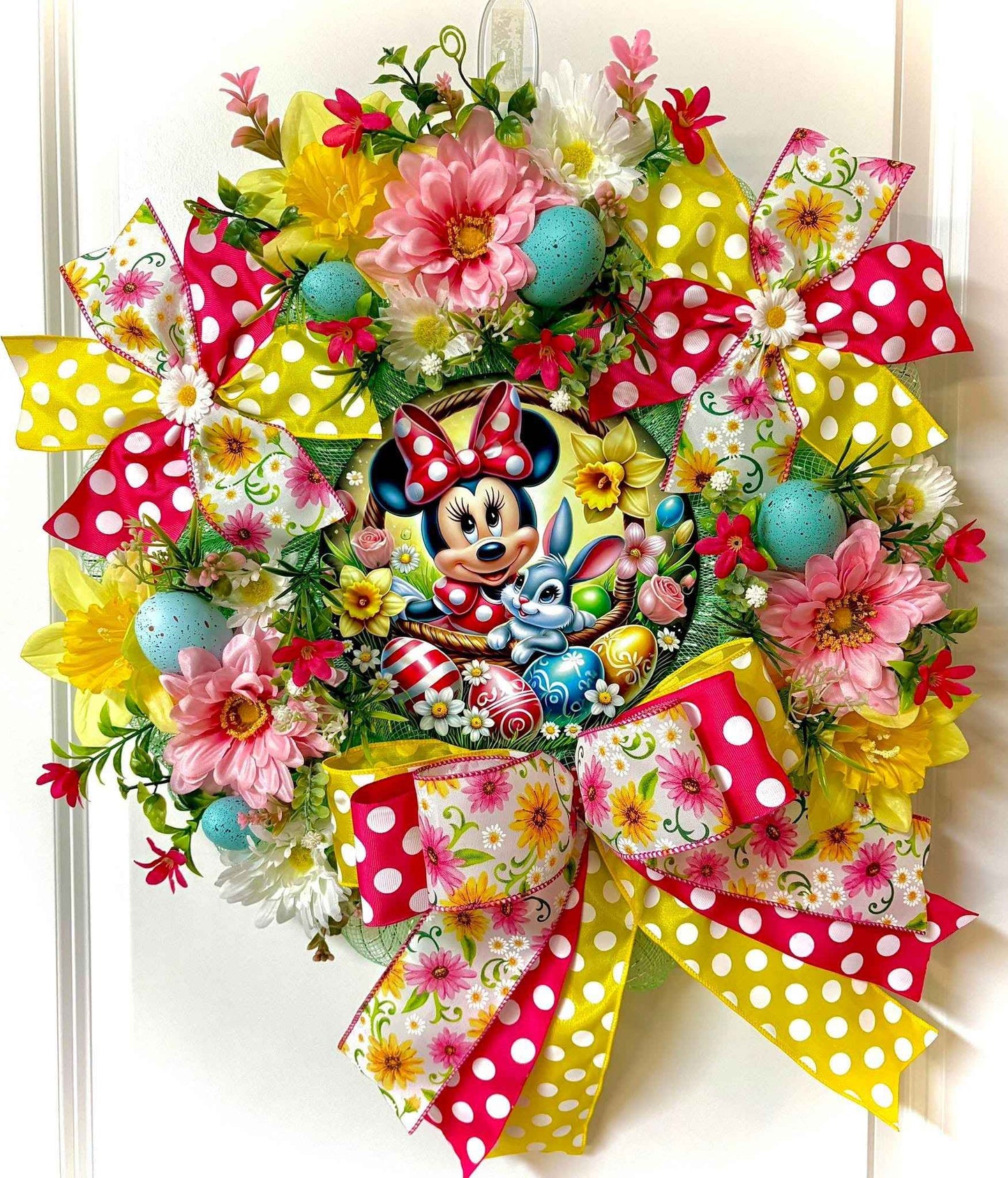 WREATH EASTER - MOUSE & BUNNY