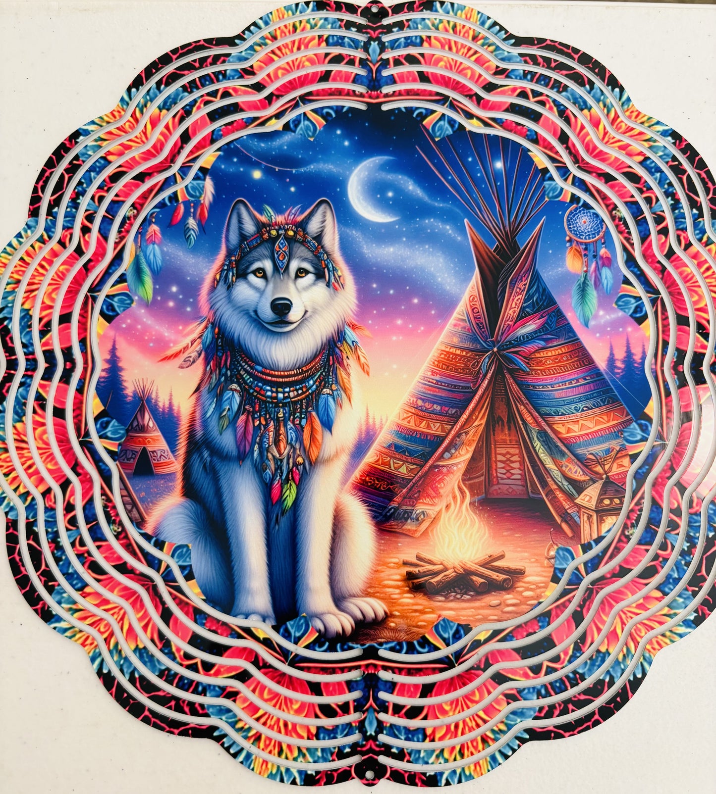 Wind Spinners - Wolf
