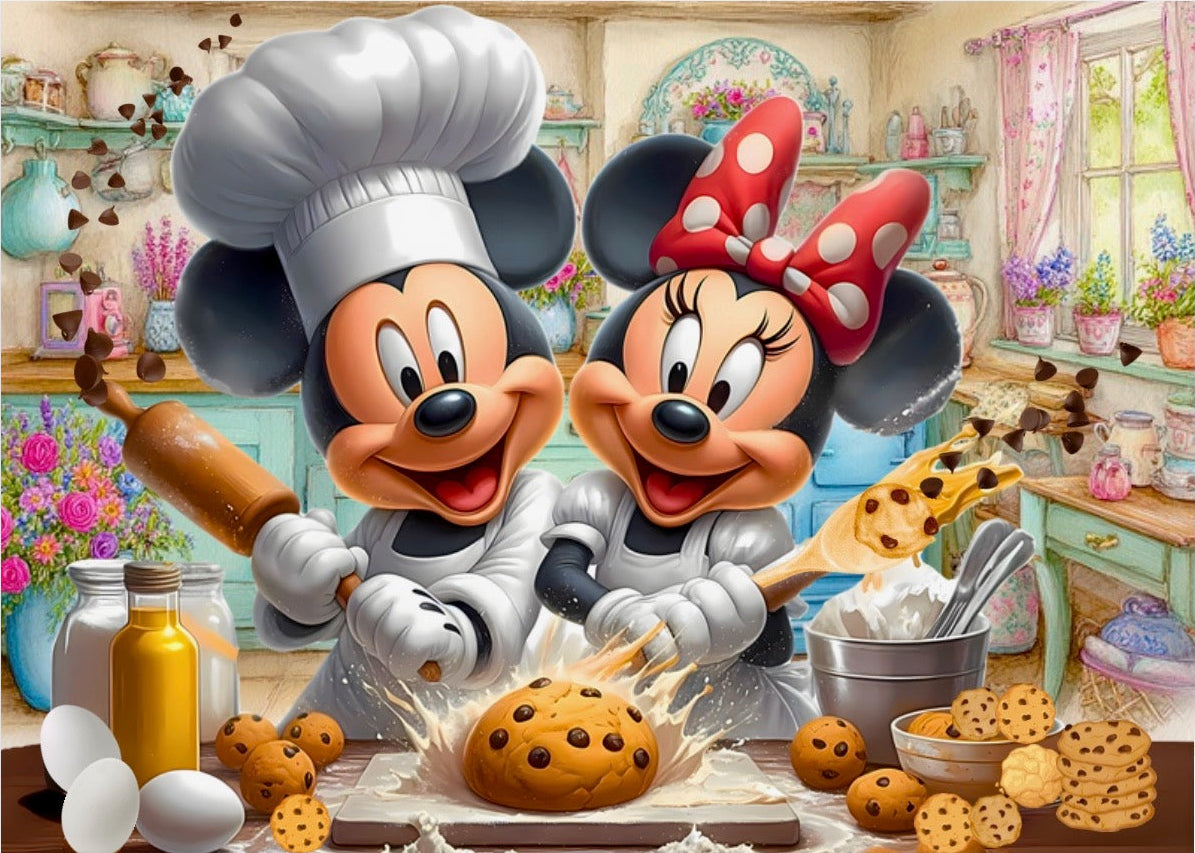 Tempered Glass Cutting Board Cartoon/Character Mouse Colorful Kitchen