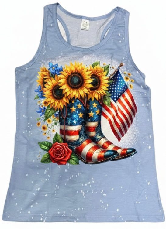 WSB FAUX BLEACHED - AMERICAN SUNFLOWERS