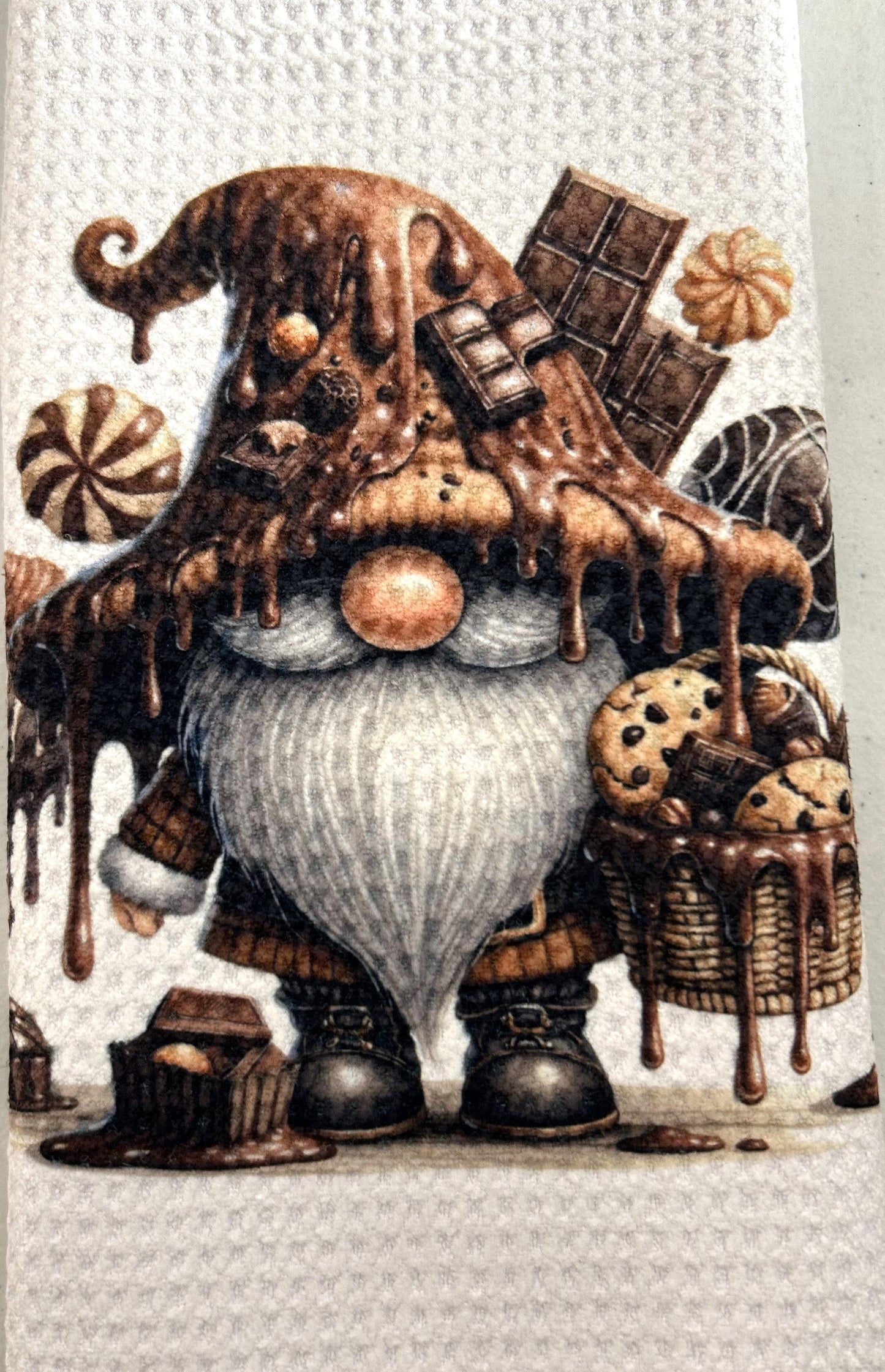 TOWELS - GNOME CHOCOLATE COOKIE BASKET